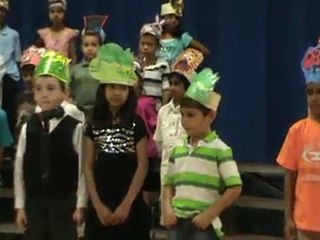 Rivu at school performance show 2010