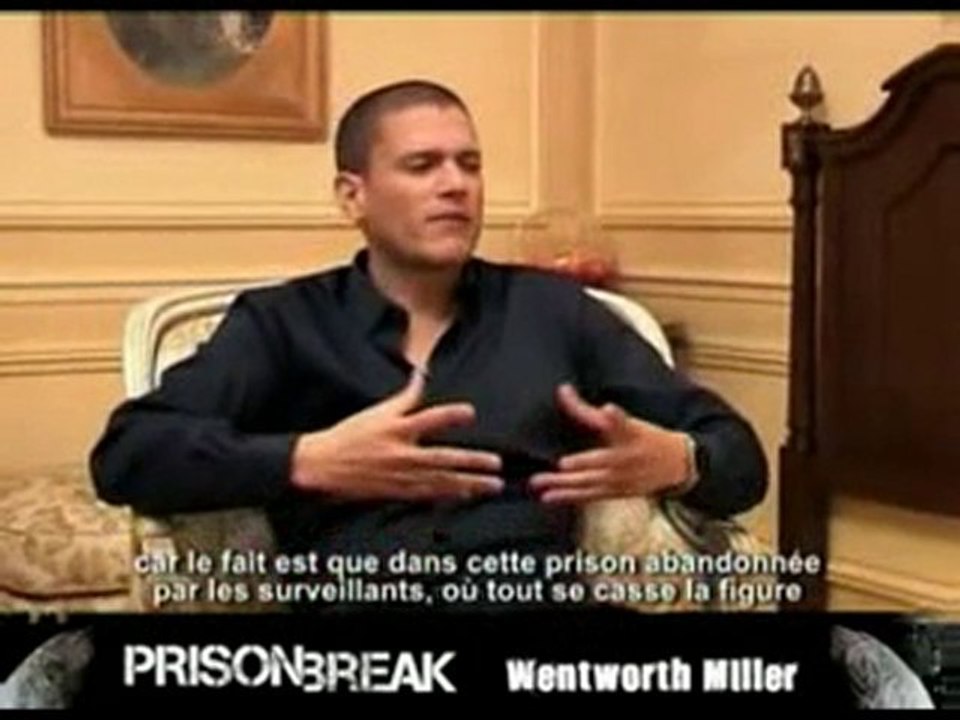 Wentworth Miller in Paris Interview Part 1