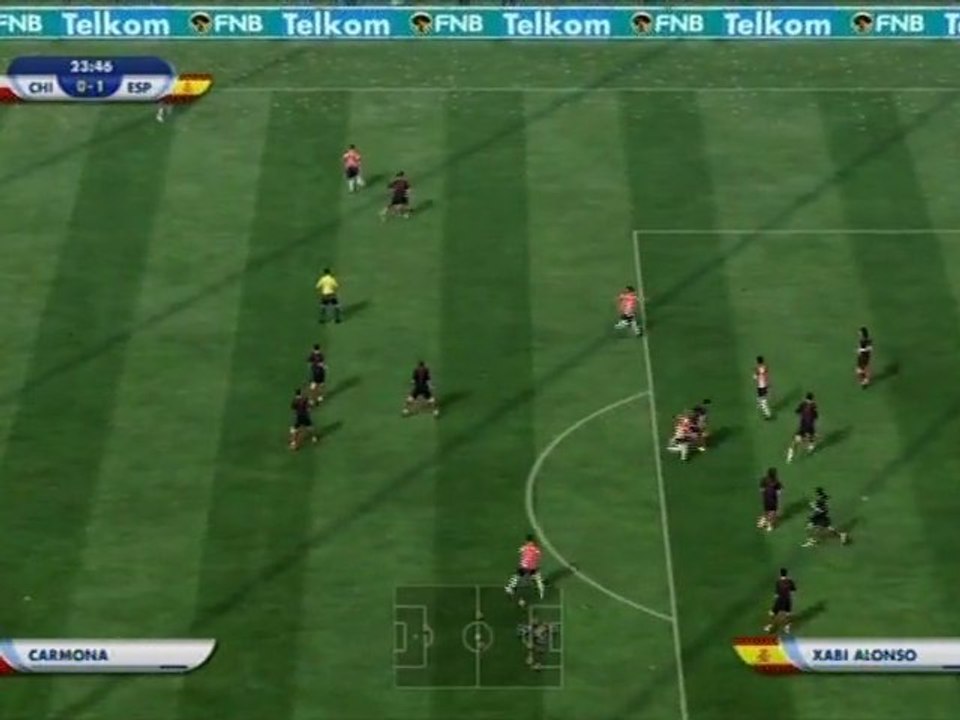 Chili - Espagne Coupe du Monde FIFA 2010 Partie 1