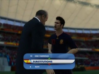 Chili - Espagne Coupe du Monde FIFA 2010 Partie 2