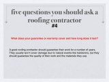 Baltimore Roofing Contractors: 5 Questions You Must Ask