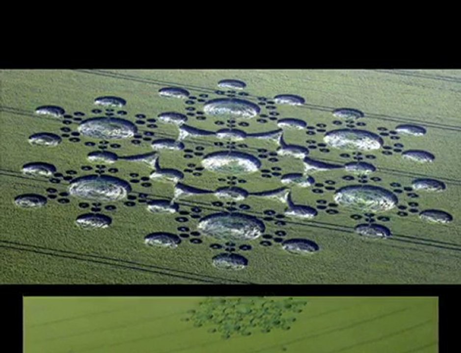 Crop circle White Sleet Hill Wiltshire 25Juin 2010