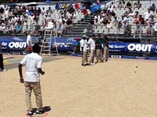 Demi finale des Masters de pétanque 2010 à Dreux (part 1)