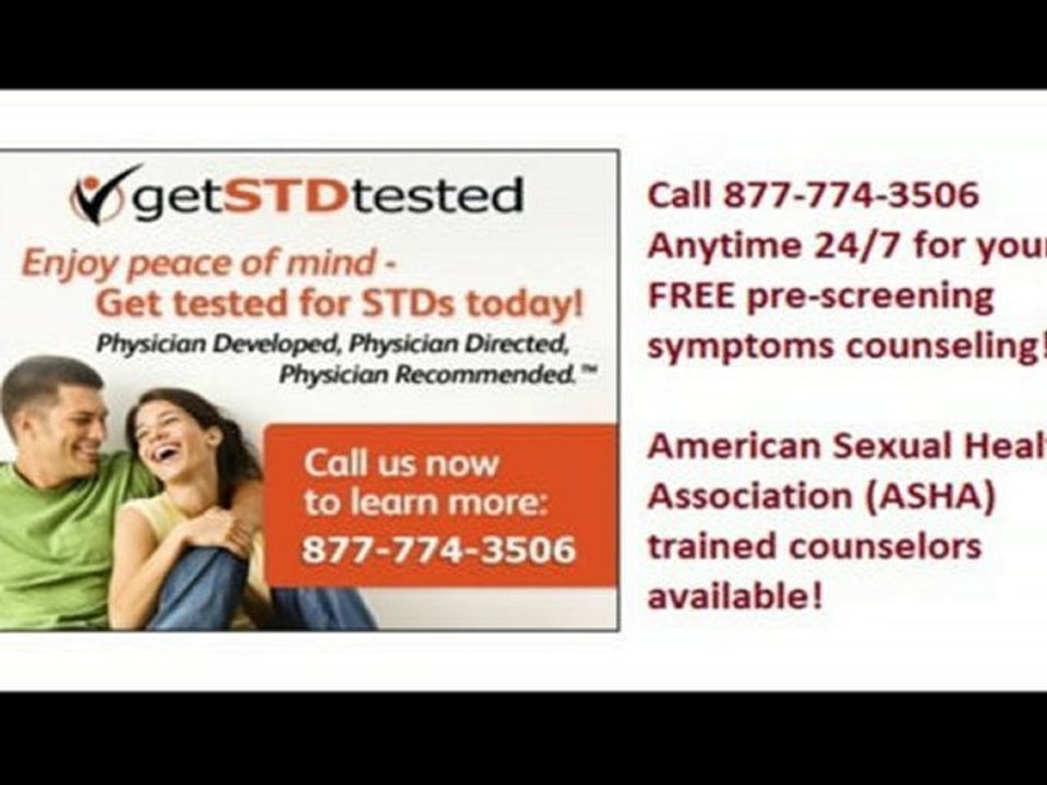 STD Testing for HIV, Herpes, Syphilis, Gonorrhea, Chlamydia