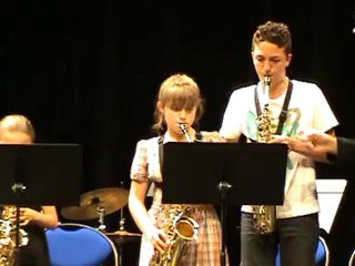 Saxophone élèves "When the Saints go marching in"