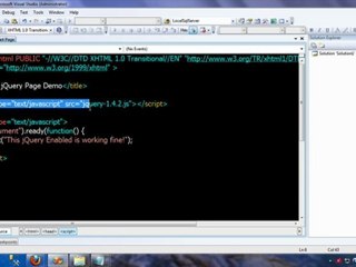 Creating a jQuery Page from Scratch!!