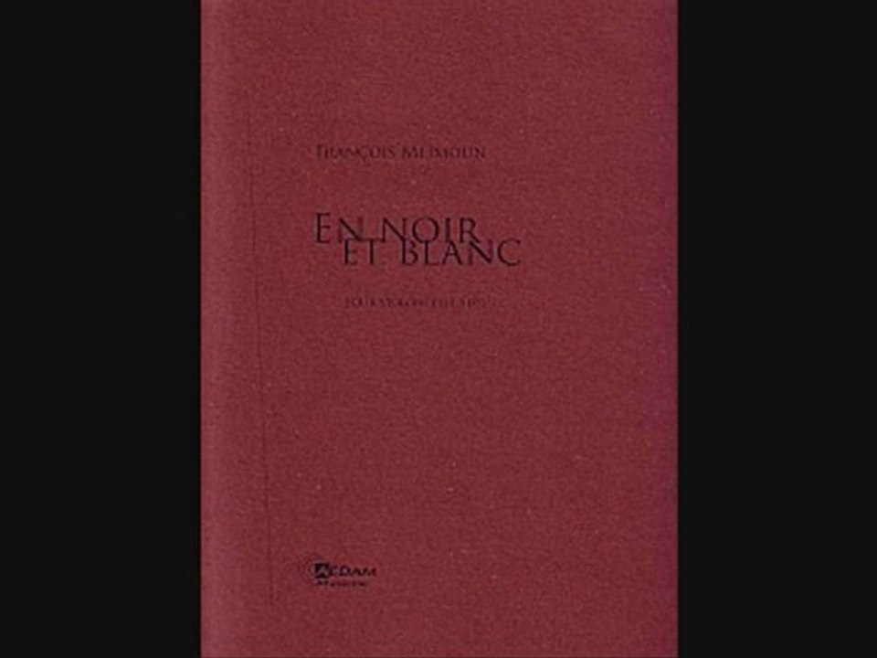 François Meïmoun En noir et Blanc par Florian Frère