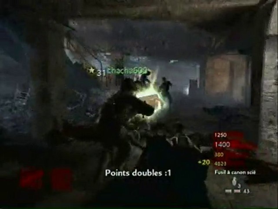 (vidéo délire)Call Of Duty World At War-Nazi Zombie partie 2