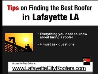 Lafayette Roofing Contractor - Louisiana Roofing Hire The B