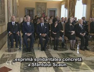 Benedict al XVI-lea: Deschidere către solidaritate