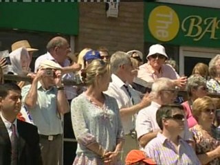 Troops parade through city for Armed Forces Day