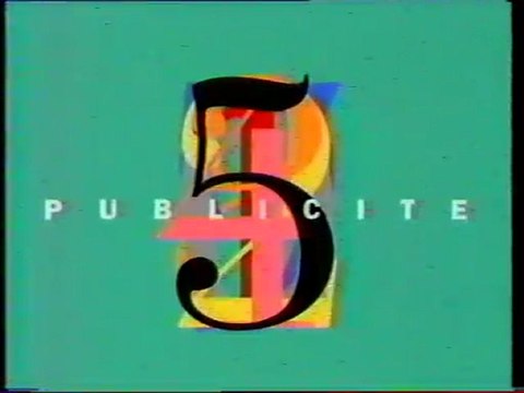 Page De Publicité 1992 LA CINQ