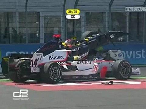 gp2 valence start carnage