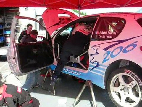Rallye : Le Décolletage sur 206 WRC