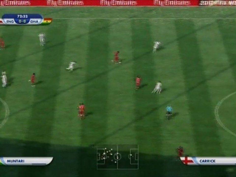 Angleterre - Ghana Coupe du Monde FIFA 2010 Partie 2