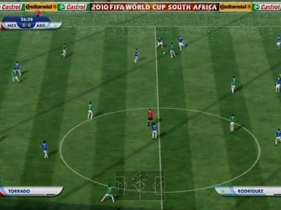 Mexique - Argentine Coupe du Monde FIFA 2010 Partie 1