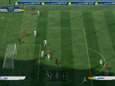 Angleterre - Ghana Coupe du Monde FIFA 2010 Partie 1