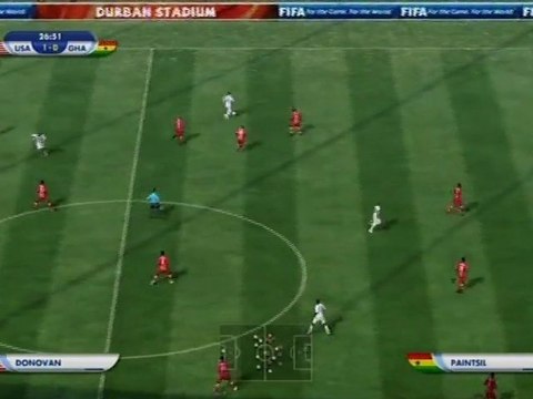 Etats Unis - Ghana Coupe du Monde FIFA 2010 Partie 1