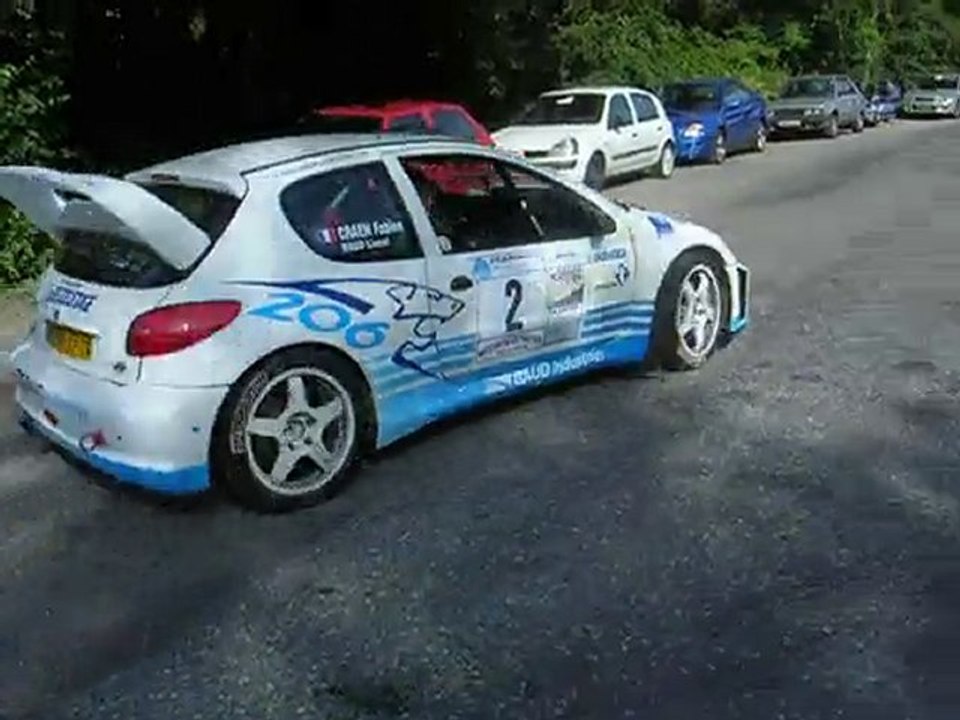 Rallye : Le Décolletage sur 206 WRC