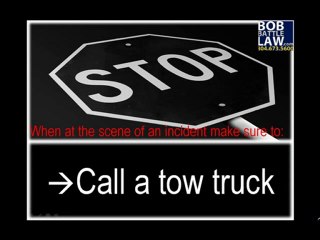 What to Do After a Richmond Car Accident - Calling a Tow Tr