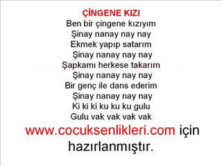 Çingene Kızı-Çocuk Şarkısı