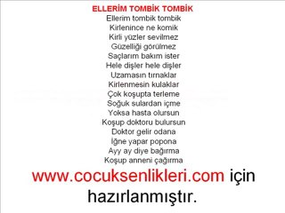 Ellerim Tombik Tombik-Çocuk Şarkısı