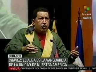 CHAVEZ: ALBA DEBE SEGUIR DANDO EJEMPLO DE VANGUARDIA