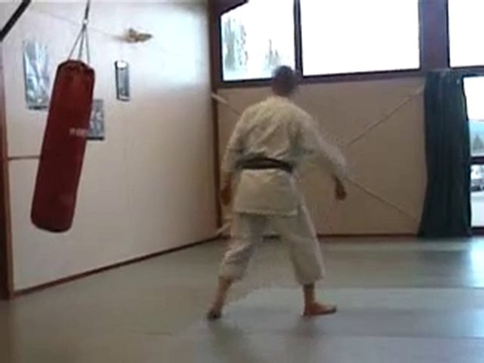 P. Girodet maître en arts martiaux cours pour DEMAIN DEBOUT