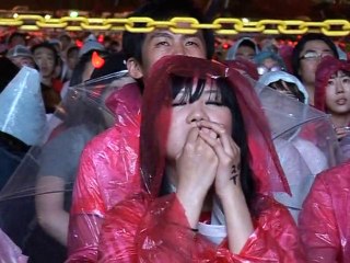 Les Sud-Coréens déçus après la défaite contre l'Uruguay