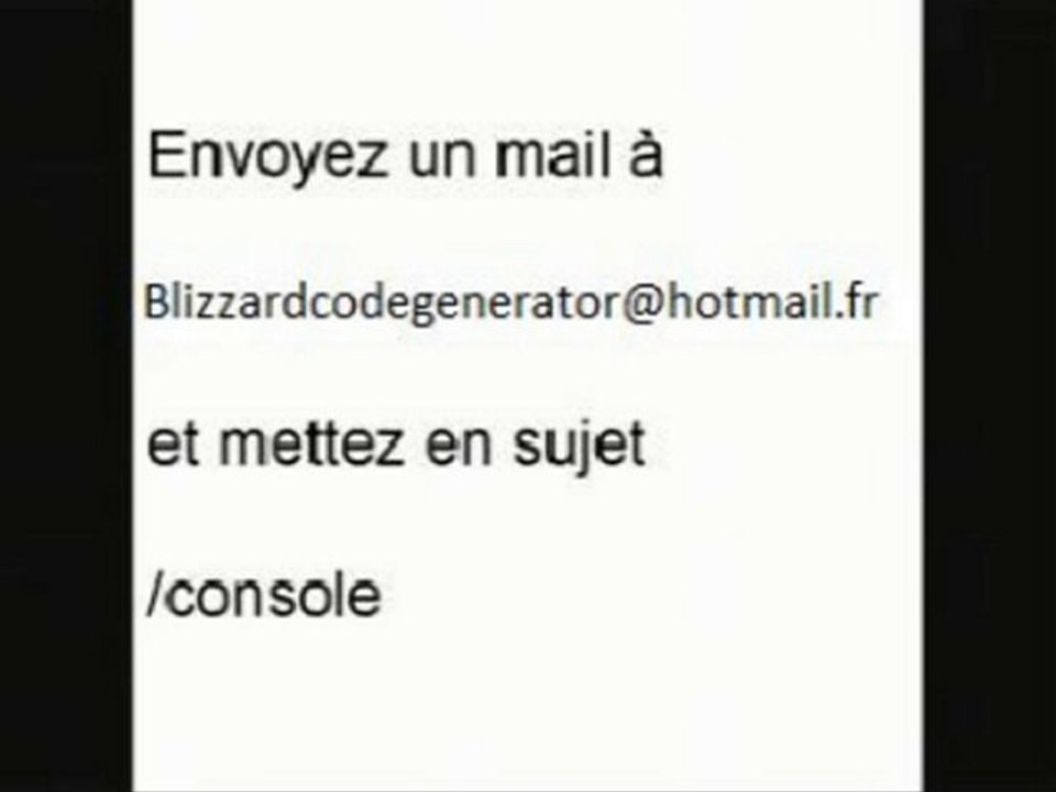 CARTE PREPAYEE GRATUITE WORLD OF WARCRAFT !
