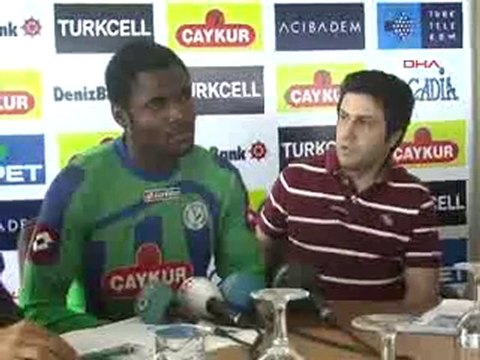 Çaykur Rizespor Abuaye ile sözleşme imzaladı