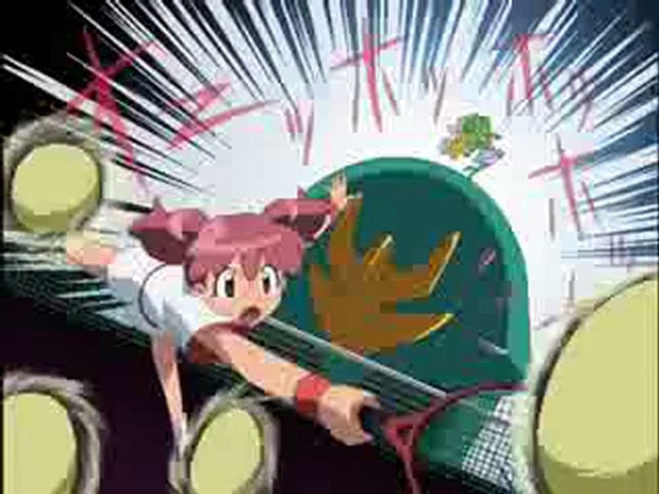 Sargento Keroro 56A - Natsumi y Koyuki raquetas de oro