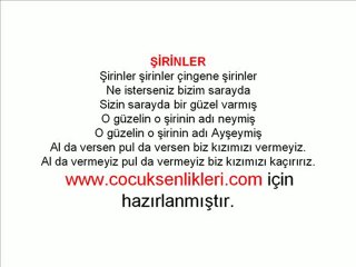 Şirinler-Çocuk Şarkısı