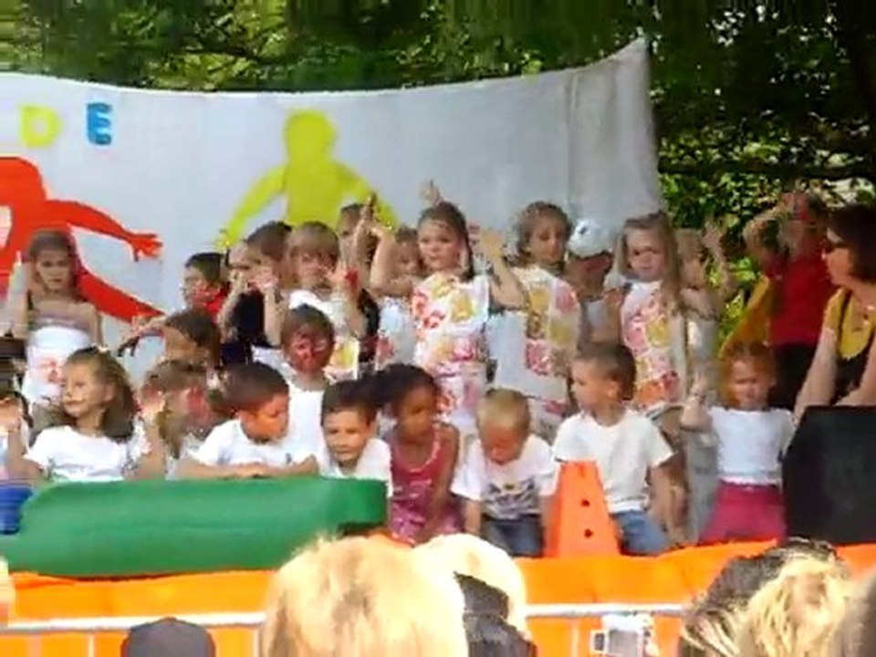 bouquet final de la kermesse de ma fille