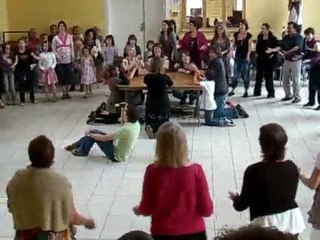 atelier vocal avec Chet Nuneta Festival Marsal 2010