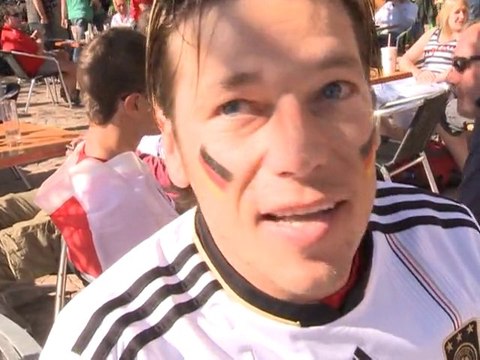 Friendly rivalry for fans ahead of crucial Germany, England clas