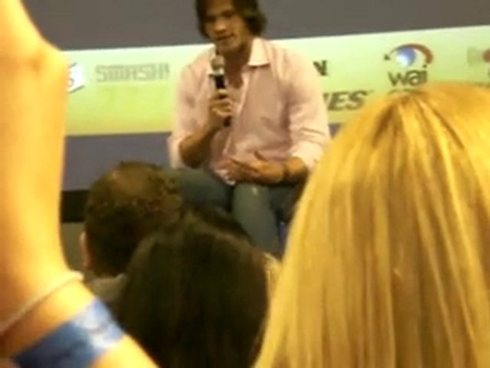 Mystery Spot Bölümü Çekimi Hakkında "Jared Padalecki"