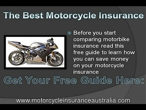 Find The Best Deals In Perth For Motorcycle Insurance