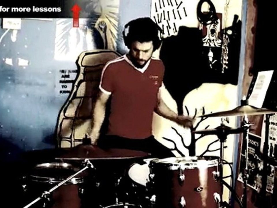 Electro Rock - Drum Play Along #4 - Drum Lessons