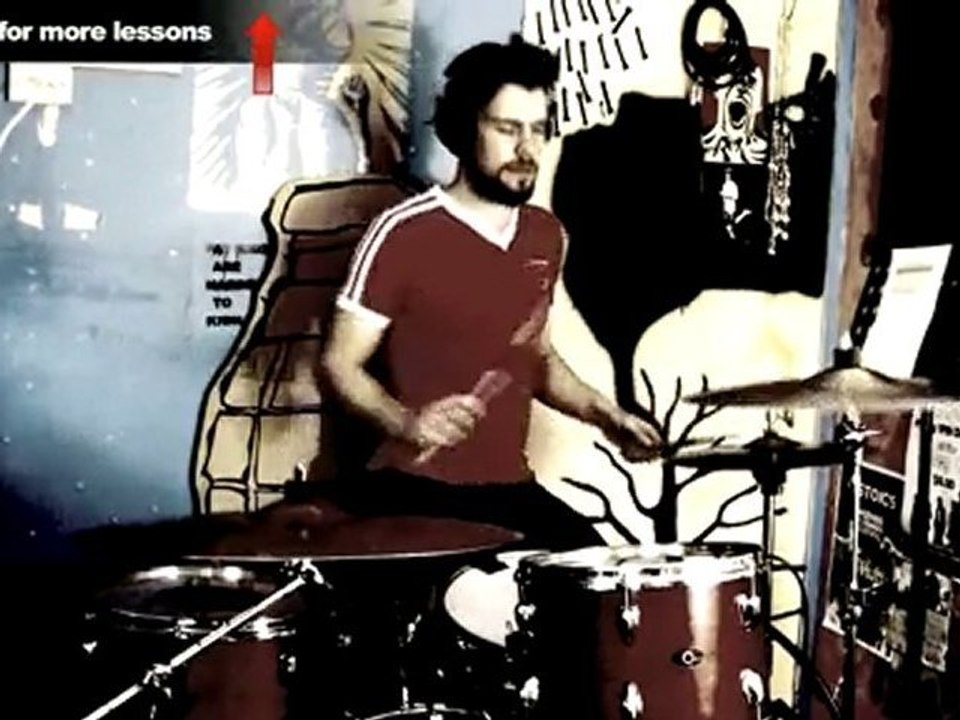 Electro Rock - Drum Play Along #5 - Drum Lessons