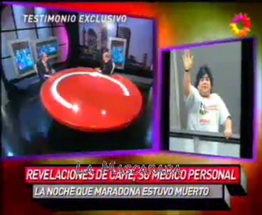 Cahe y la salud de maradona