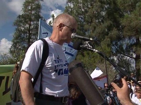 Marche en Israël pour réclamer la libération de Gilad Shalit