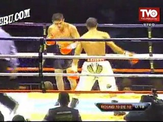 Jonathan Maicelo  ganó  al argentino Alberto Santillán