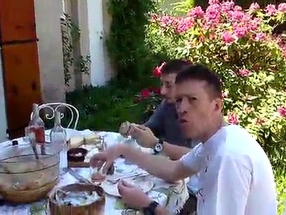 Elrick et lénaëlle brouette