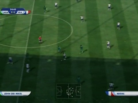Nigéria - France Coupe du Monde 2010 FIFA 2010 Partie 1
