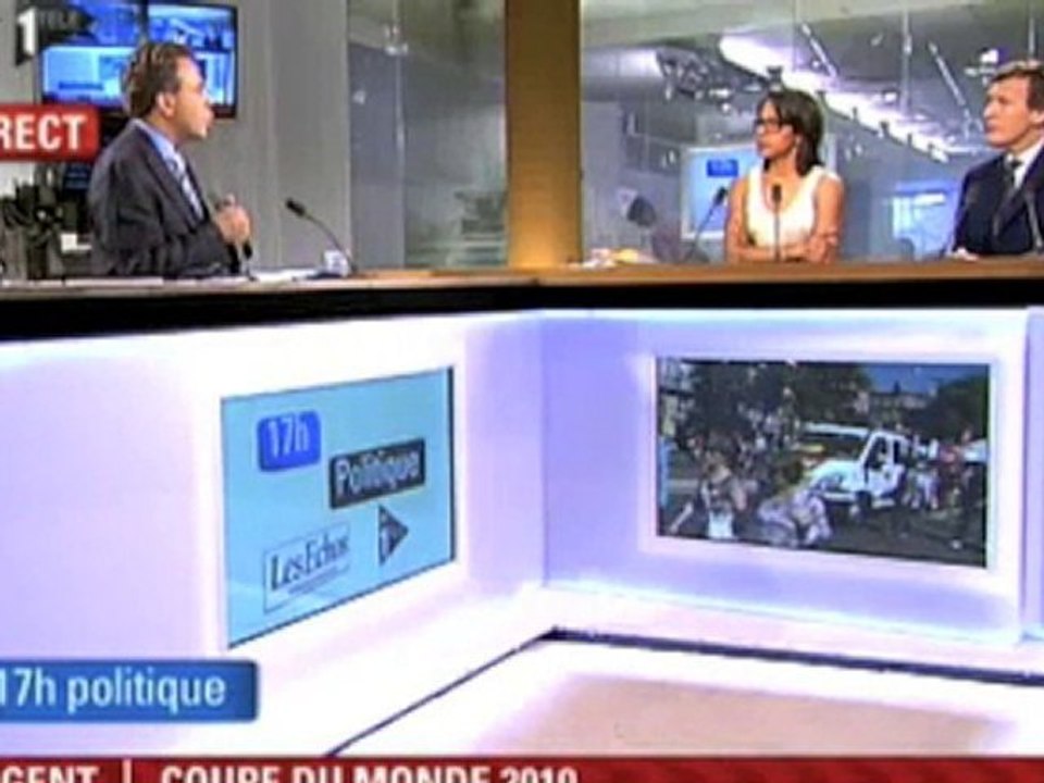 Luc Chatel sur iTele - 27.06.2010