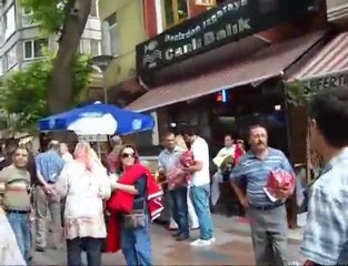 BANDIRMA MHP 2.000 BAYRAK DAĞITTI