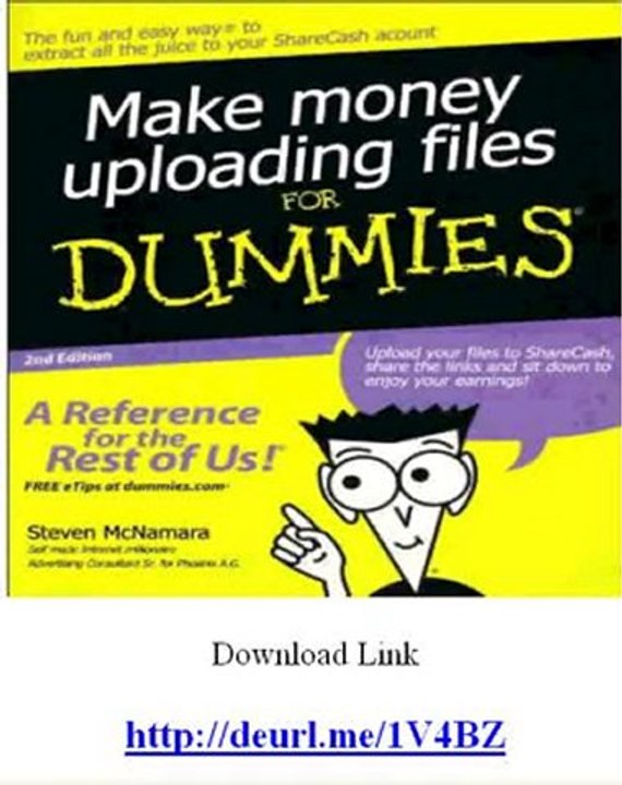 Make Money  online Uploading Files For Dummies