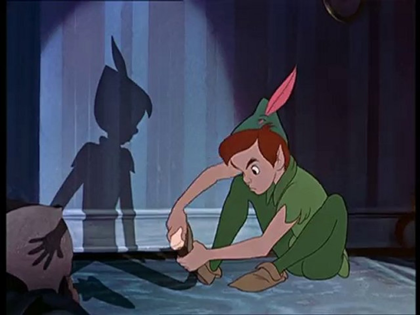Peter Pan joue avec son ombre, image size:1440x1080