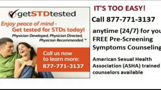 Your STD Testing Center - Call Anytime 24/7 - Let Us Help!